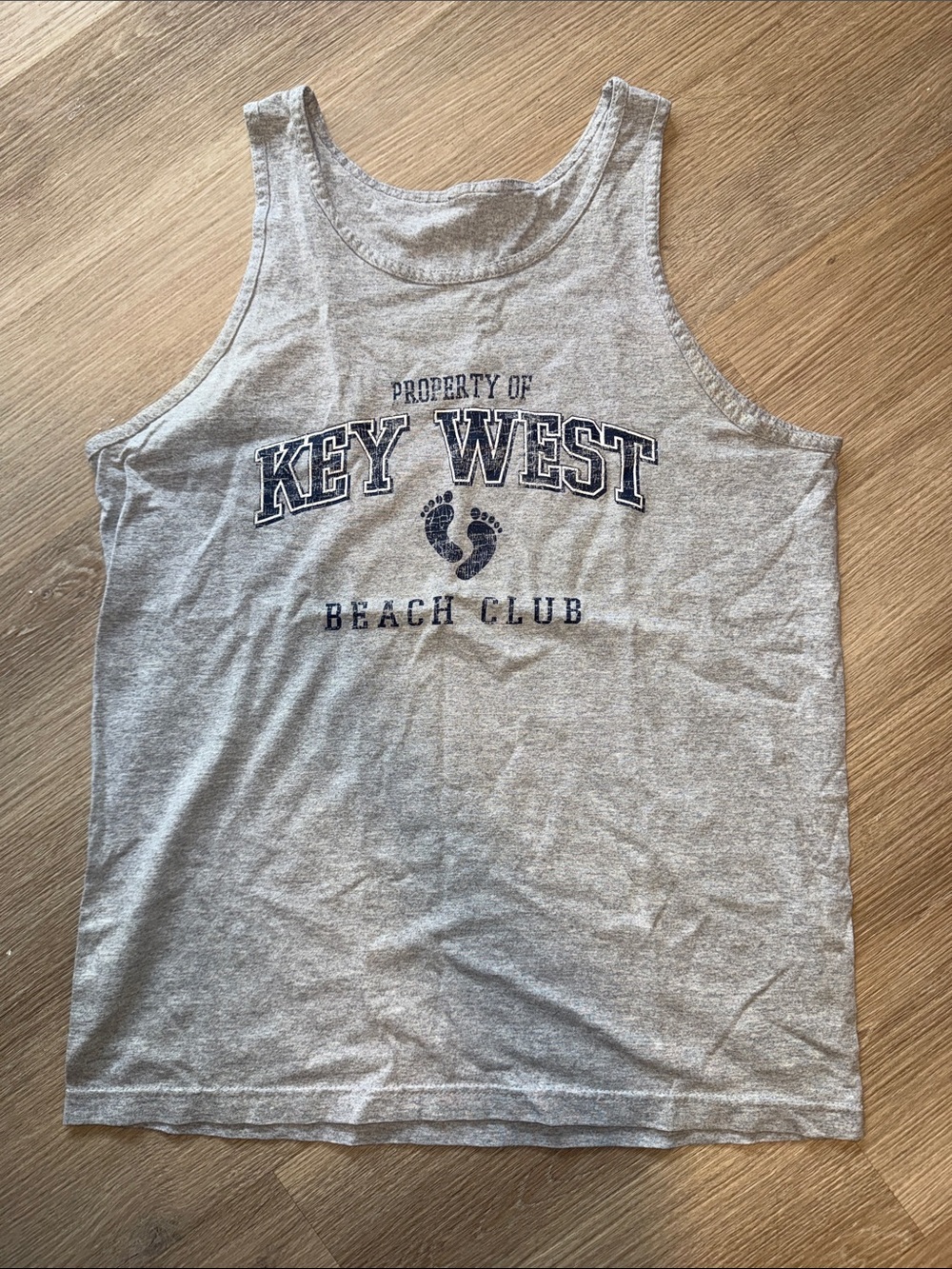 PROPERTY OF KEY WEST BEACH CLUB Tank Too Sleeveless Men's Shirt